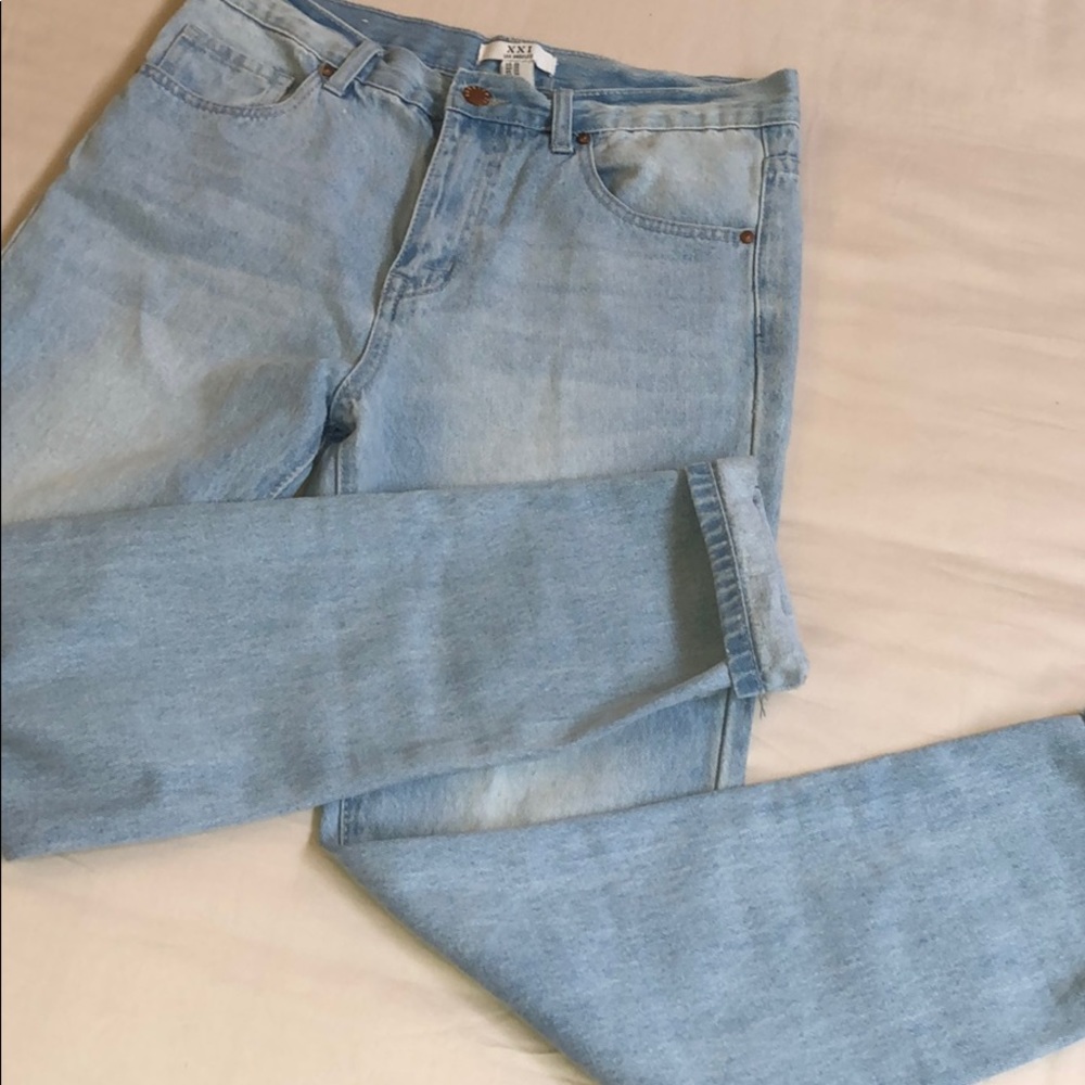 Denim forever 21 mama jeans